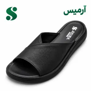 سرپایی زنانه آرمیس مشکی (42-38) 12 زوجی
