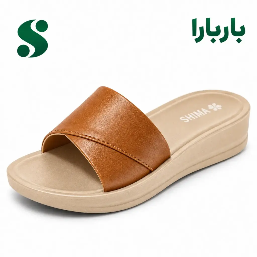 سرپایی زنانه باربارا  عسلی (41-37) 12 زوجی