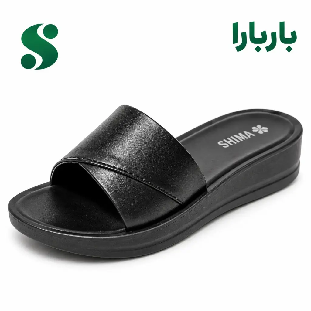 سرپایی زنانه باربارا مشکی (41-37) 12 زوجی