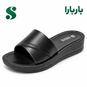 سرپایی زنانه باربارا مشکی (41-37) 12 زوجی