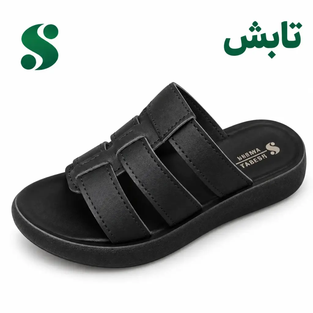 سرپایی زنانه تابش مشکی (37-41) 12 زوجی