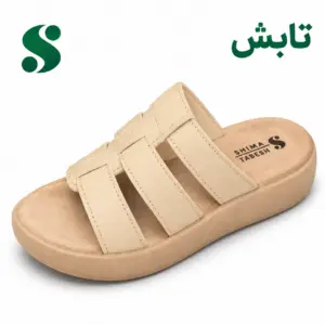 سرپایی زنانه تابش کرم (37-41) 12 زوجی