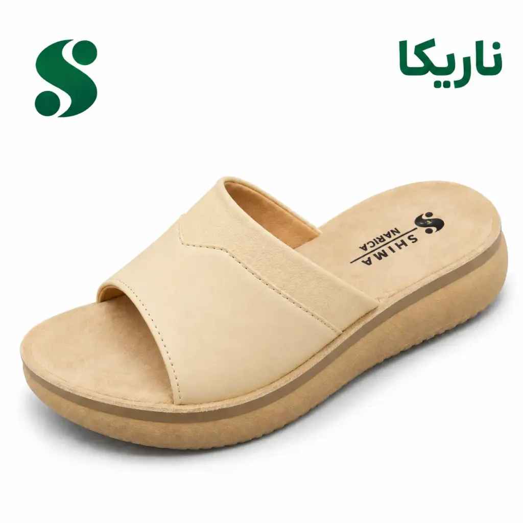سرپایی زنانه ناریکا کرم (41-37) 12 زوجی