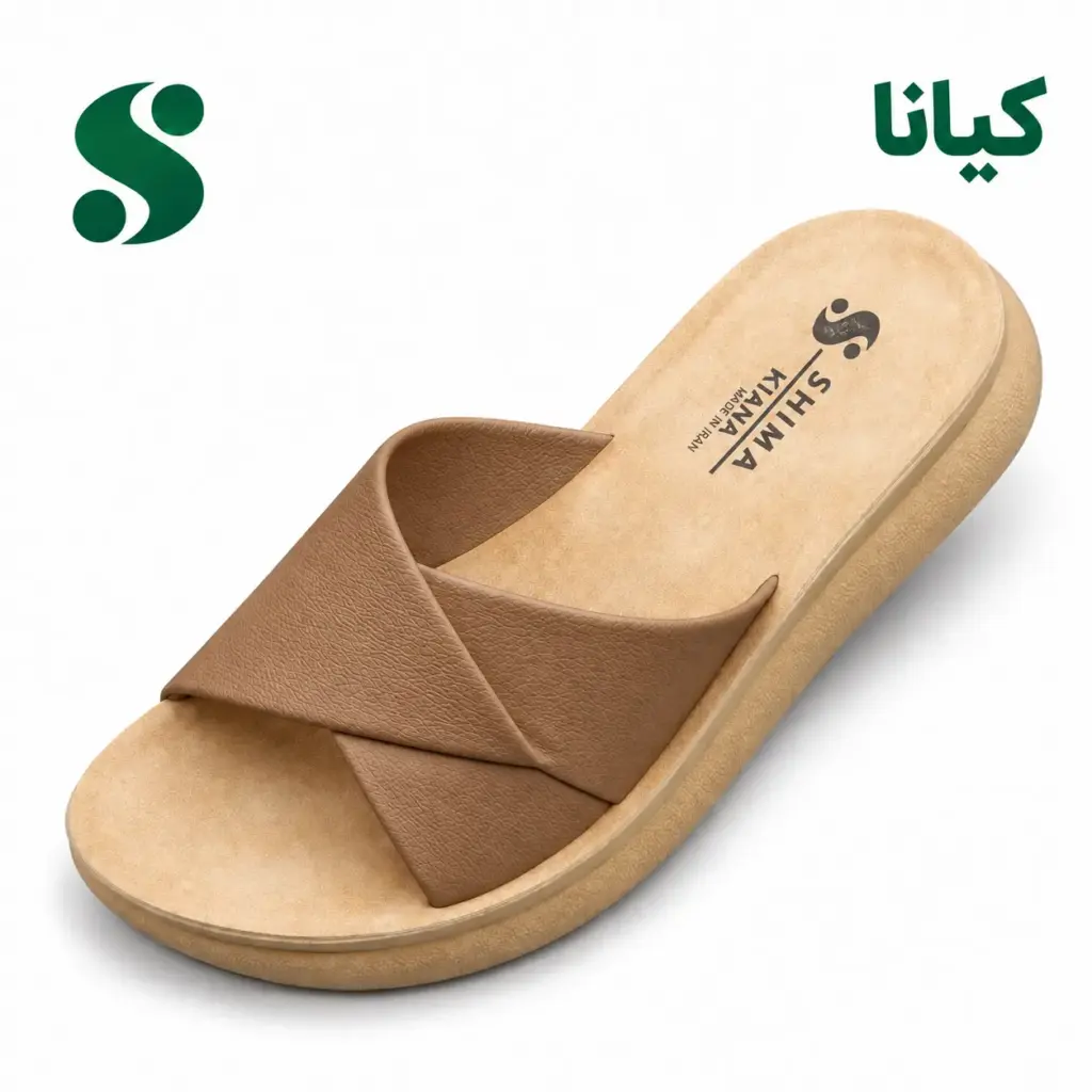 سرپایی زنانه کیانا نسکافه ای (41-37) 12 زوجی