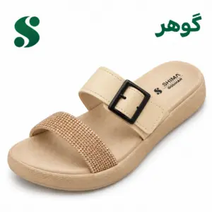سرپایی زنانه گوهر کرم (41-37) 12 زوجی