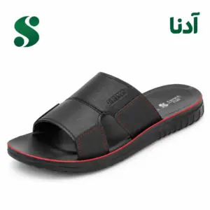 سرپایی مردانه آدنا 2 مشکی(کفی مغز رنگ) (45-40)12زوجی
