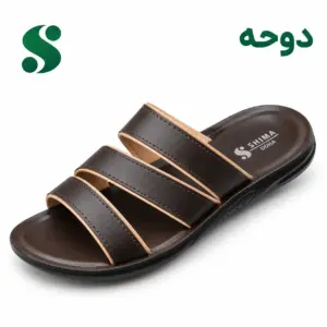 سرپایی مردانه دوحه مشکی (45-40) 12زوجی