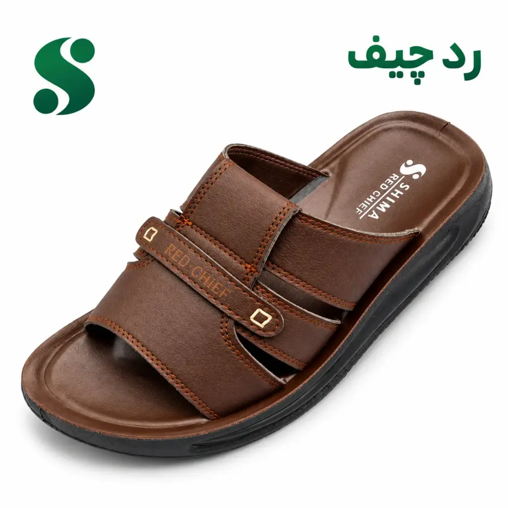 سرپایی مردانه ردچیف 2 قهوه ای (45-42) 12زوجی