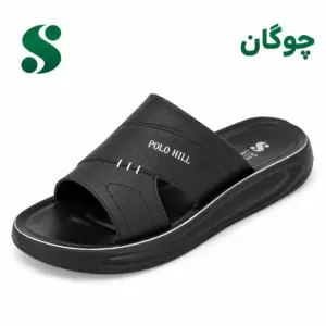 سرپایی مردانه چوگان مشکی (45-40) 12زوجی
