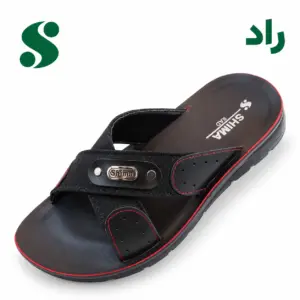 سرپایی پسرانه راد (کفی مغز رنگ) مشکی (35-33) 18 زوجی