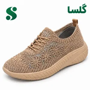 کفش زنانه گلسا کرم (41-37) 12 زوجی