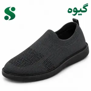 کفش مردانه بافتی گیوه دودی (40-45) 12 زوجی