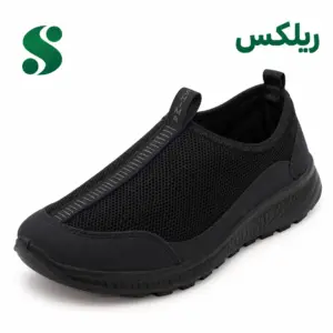 کفش مردانه ریلکس مشکی (40-44) 12زوجی