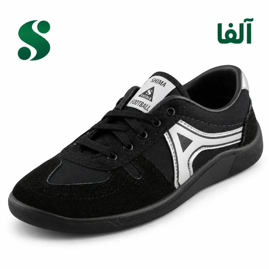 کفش میانه آلفا مشکی (39-36) 18 زوجی