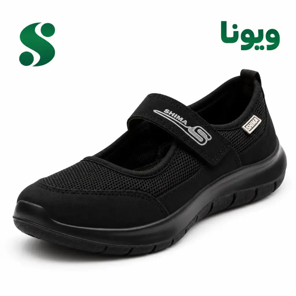 کفش میانه ویونا مشکی (41-37)12زوجی