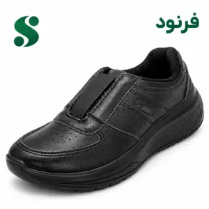 کفش پسرانه فرنود مشکی (35-30) 12زوجی